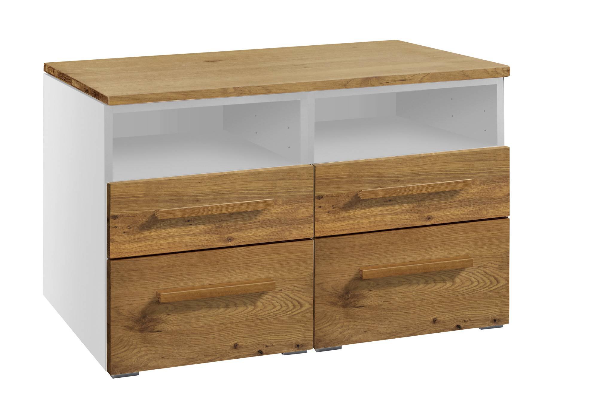 Komodee TV Möbelset Como - Honigfarbene Eiche Wohnzimmer Schrank